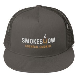 Smokeshow logo snapback hat