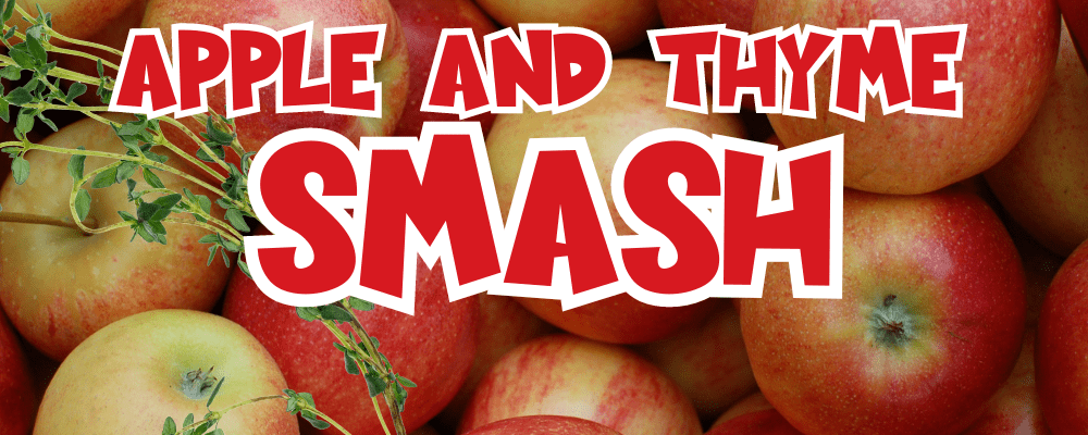 apple and thyme smash